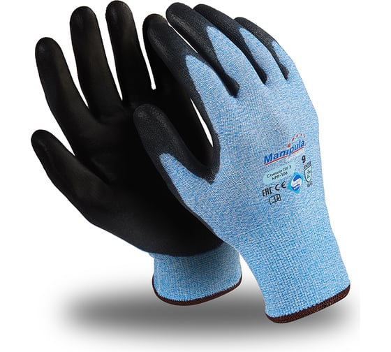 Перчатки Manipula Specialist СТИЛКАТ ПУ 3 HРP-106 р. 7 Пер 719/7 1