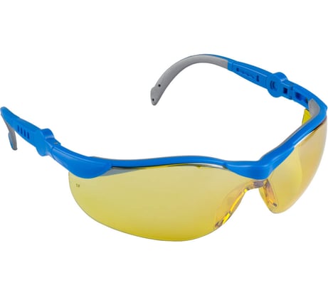 Открытые защитные очки Зубр Прогресс 9, желтые 110311_z01