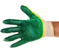 Перчатки INTERFIX ЛЮКС с двойным латексным обливом, 13 класс, зеленые, 300шт 30771