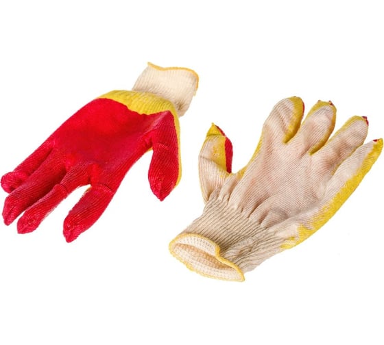 Перчатки INTERFIX ЛЮКС с двойным латексным обливом, 13 класс, 100шт 30772