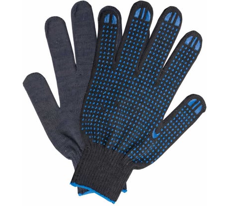 Хлопчатобумажные перчатки LAIMA 10 класс, 5 пар, ЛЮКС, 601914