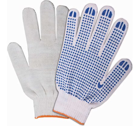 Хлопчатобумажные перчатки LAIMA 200 пар, 601912