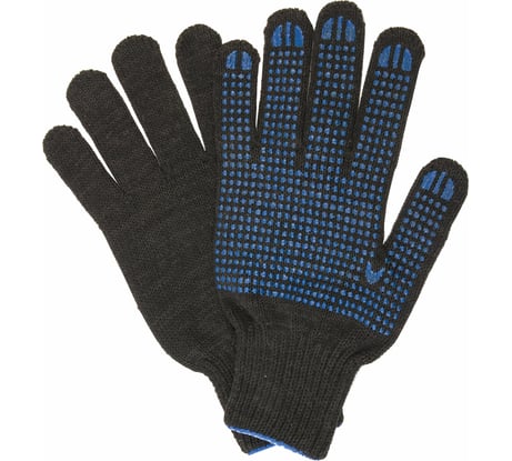 Хлопчатобумажные перчатки LAIMA 10 класс,5 пар, 604470