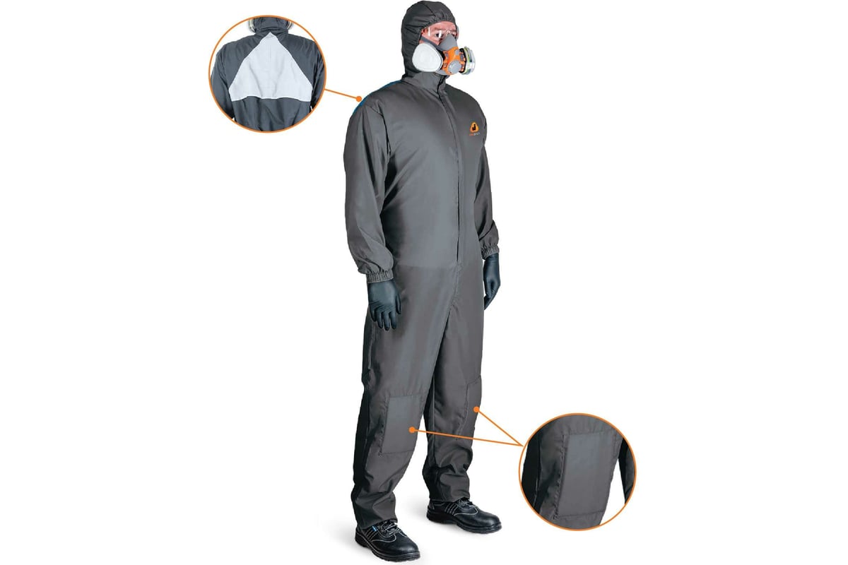 Фильтрующая полумаска из изолирующих материалов Jeta Safety Комплект ...