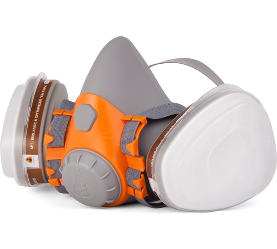 Комплект для защиты дыхания Jeta Safety, полумаска фильтрующая из силикона, J-SET6500-M