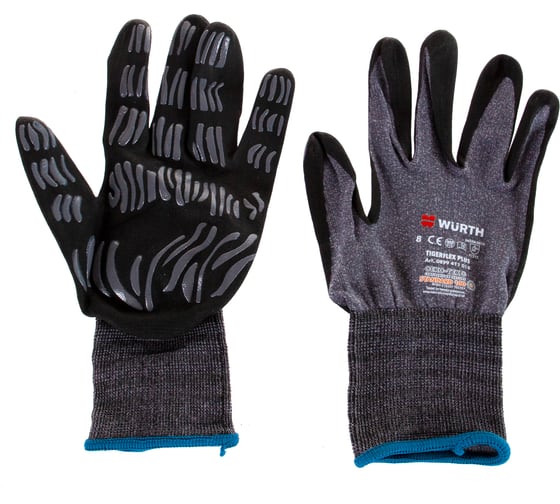 Перчатки WURTH TIGERFLEX PLUS Р.08 0899411018961 12 в СанктПетербурге