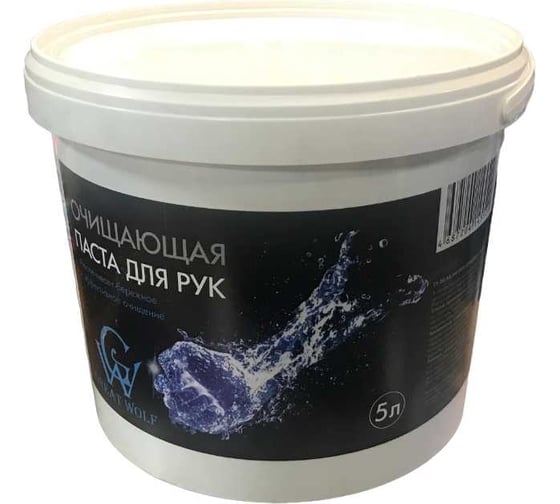 Очищающая паста для рук Great Wolf 5л GWK02050