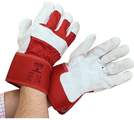 Спилковые комбинированные перчатки MTE р.10 2899400253