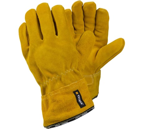 Краги-сварщика из спилковой воловьей кожи, на полной подкладке TEGERA размер 10 17-10