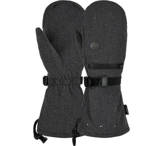 Варежки TERROR kevlar mitten black, размер L, черные 4665308791201 1