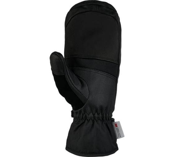 Варежки TERROR crew mitten black, размер M, черные 4665308791737