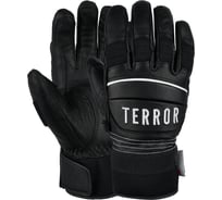 Перчатки TERROR race gloves black, размер L, черные 4665308791560