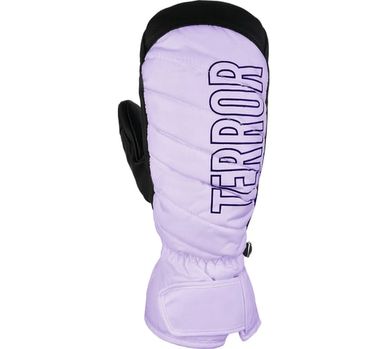 Варежки TERROR crew mitten violet, размер S, фиолетовые 4665308797333