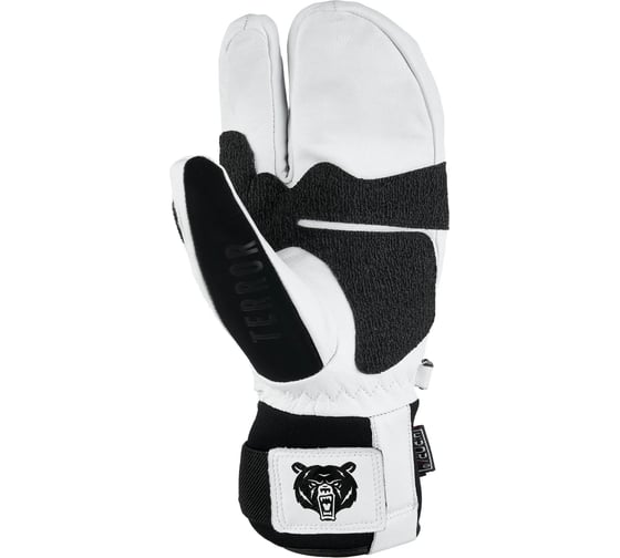 Варежки TERROR race mitten white, размер M, белые 4665308791638