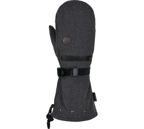 Варежки TERROR kevlar mitten black, размер M, черные 4665308791218