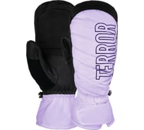 Варежки TERROR crew mitten violet, размер M, фиолетовые 4665308797326