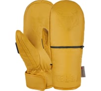 Варежки TERROR leather mitten brown, размер L, коричневые 4665308791522