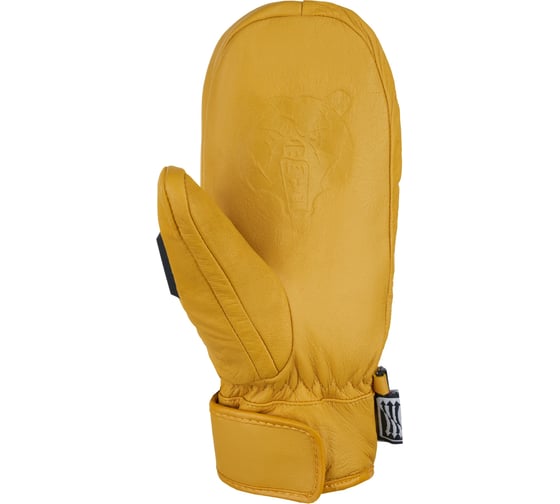Варежки TERROR leather mitten brown, размер L, коричневые 4665308791522