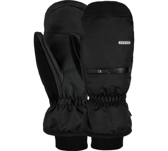 Варежки PRIME cool-c1 mitten black, размер L, черные 4665308791157