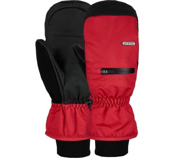 Варежки PRIME cool-c1 mitten red, размер M, красные 4665308791270 1
