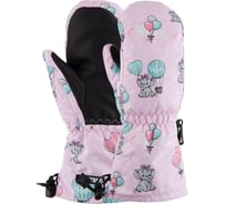 Варежки LUCKYBOO future розовые, размер L, 9-12 лет 4665308796206