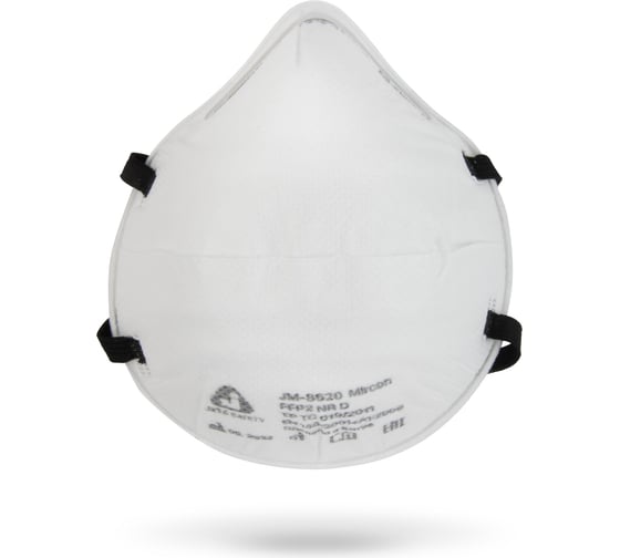 Чашеобразный респиратор без клапана Jeta Safety FFP2 NR D 20 шт JM-8620