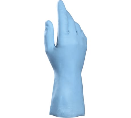 Перчатки MAPA латексVital Eco 117 хб напыление размер 10 синие 606232 117/10