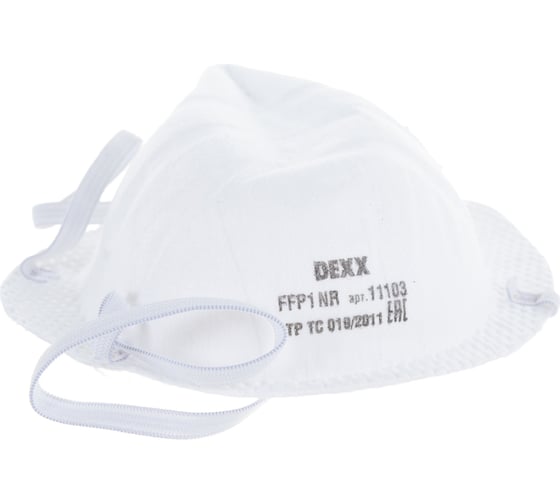 Фильтрующая противоаэрозольная полумаска DEXX FFP1 11103