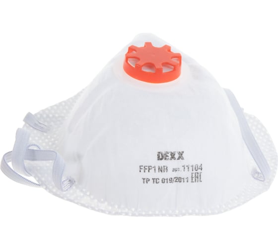 Фильтрующая противоаэрозольная полумаска DEXX FFP1 11104