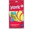Хозяйственные резиновые перчатки YORK суперплотные, х/б напыление, рифленая ладонь, размер L, 92010 2