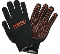 Двойные перчатки Berhau с пвх, 7.5-класс, протектор комби стандарт 102039