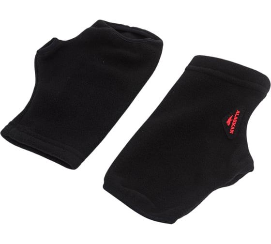 Флисовые варежки Alaskan Small Mittens черные, размер L ASMBL