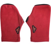 Флисовые варежки Alaskan Small Mittens бордовые, размер M ASMCM