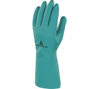 Нитрильные перчатки с хлопковым напылением Delta Plus р.9 VE803VE09