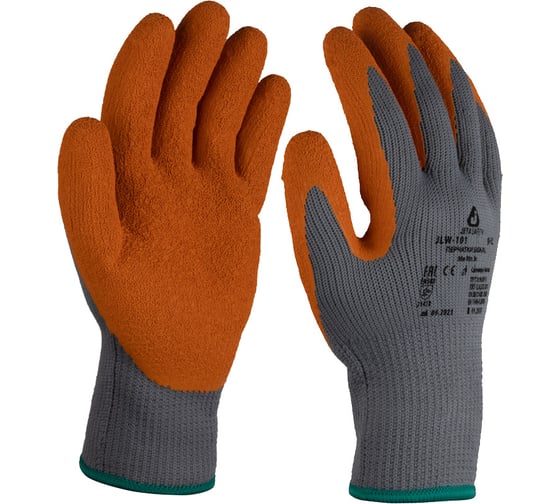 Перчатки утепленные Jeta Safety с латексным покрытием, размер 10/XL JLW-101-XL 1