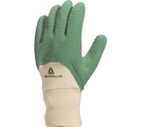 Перчатки с рифленым латексным покрытием Delta Plus хб р.10 LA50010