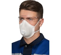 Полумаска из комбинированного материала ЮЛИЯ Юлия-119