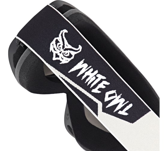 Маска White Owl FA-066 размер L, серебристый с черным W112683