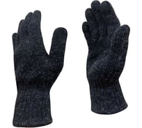 Двойные полушерстяные перчатки Master-Pro® ТАЙГА (Т2+) без покрытия, плотность 2x10/10, размер 10 (L-XL), 2 пары 10507-TT2-2