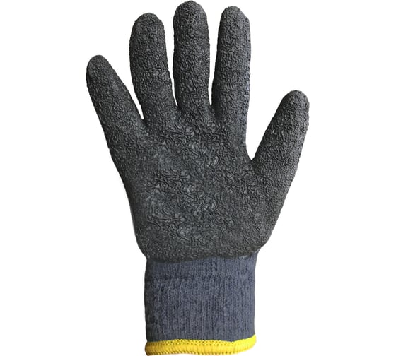 Перчатки с двойным латексным обливом Jeta Safety 3 пары, размер 9/l JL-101-L