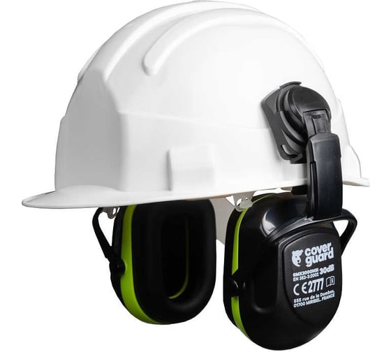 Наушники COVERGUARD 6MX3000NSI черные с желтым 6MX3000NSI