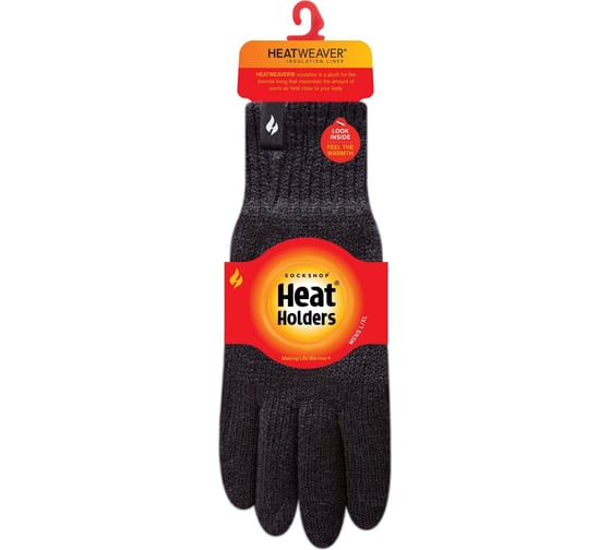 Мужские термоперчатки Heat Holders ARVID S/M, black BSGHH91SMBLK
