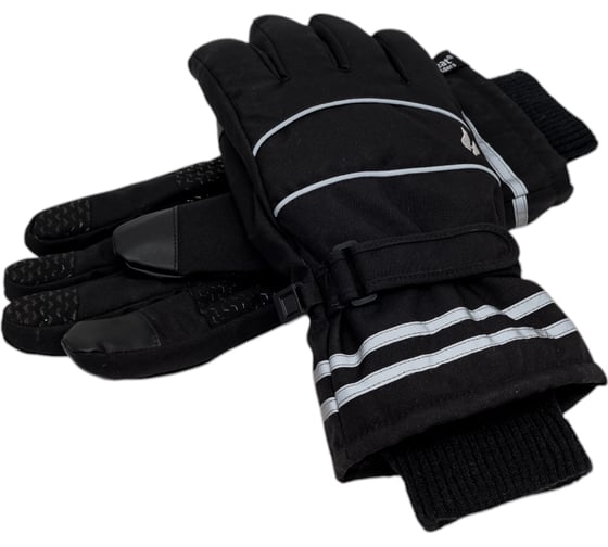 Мужские термоперчатки Heat Holders WORCFORCE REFLECTIVE, M/L, black BSGH105MLBLK