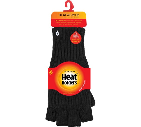 Мужские термоперчатки Heat Holders SKALA, black BSGHH991BLK