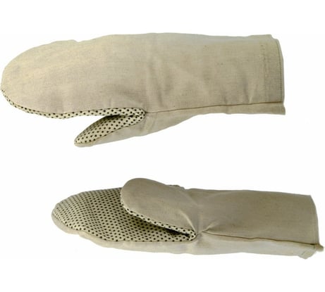 Антивибрационные рукавицы с упругодемпфирующей прокладкой с ПВХ точкой СИБРТЕХ 2 размер Россия 68146