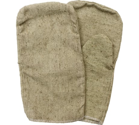 Брезентовые рукавицы ООО ЛидерТекс Б-04 плотность 460 гр. 2-ой наладонник + подналадонник 400 гр., упаковка 200 пар 4570000000462