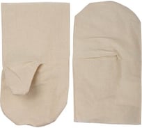 Рукавицы ООО ЛидерТекс ХБ-02 х/б, аппретированные, плотность 210 гр., + подналадонник х/б, аппретированные, плотность 210 гр., упаковка 200 пар 4570000000042