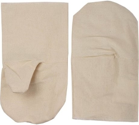 Рукавицы ООО ЛидерТекс ХБ-02 х/б, аппретированные, плотность 210 гр., + подналадонник х/б, аппретированные, плотность 210 гр., упаковка 200 пар 4570000000042