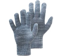 Перчатки ООО ЛидерТекс 10 класс, 4 нити, ХБ серые, упаковка 200 пар 4570000000165