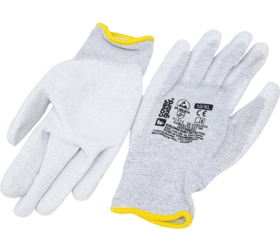 Перчатки COVERGUARD EUROLITE EST90 белые, размер 10 1EST90